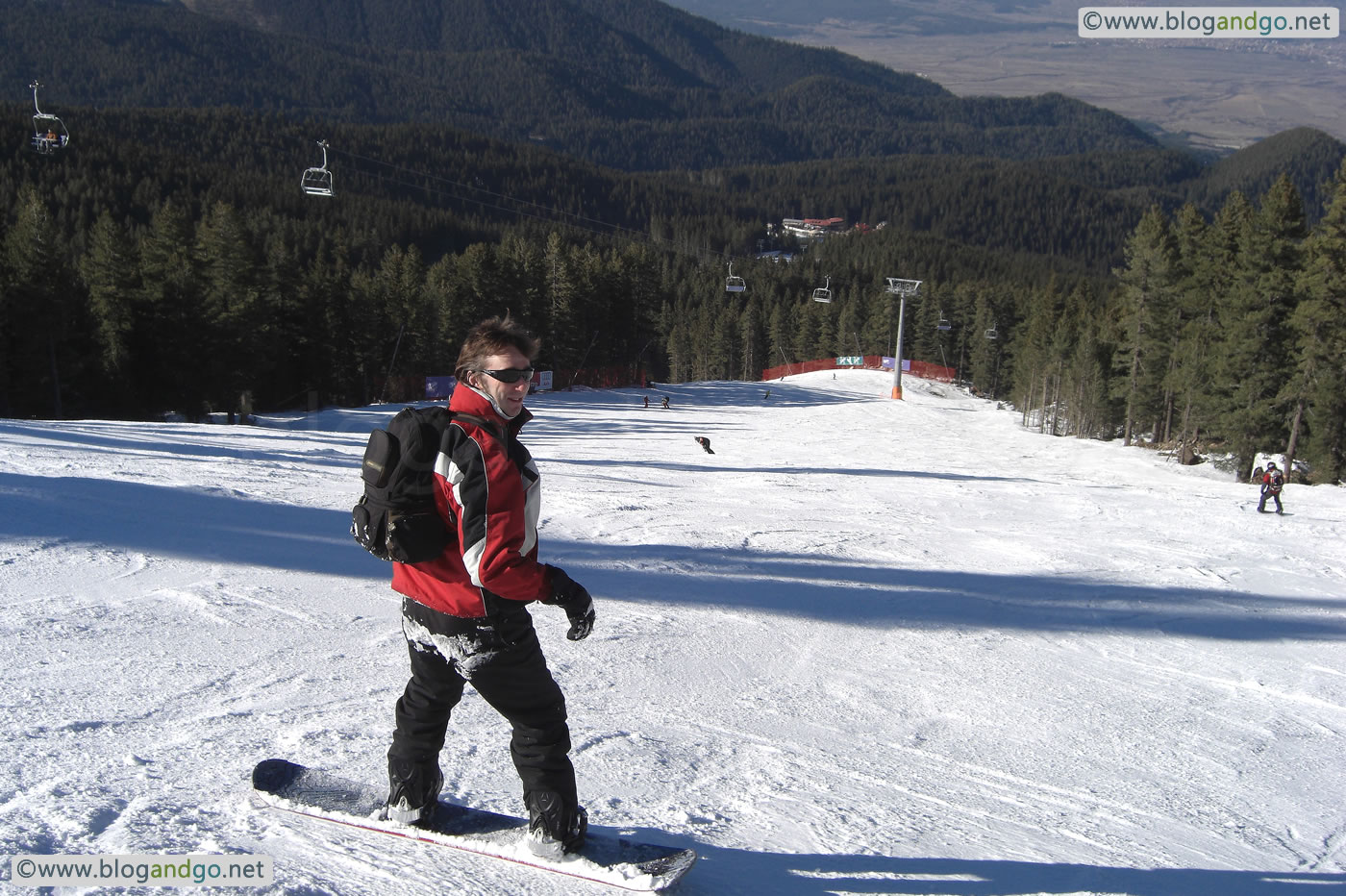 Bansko - A novice boarder